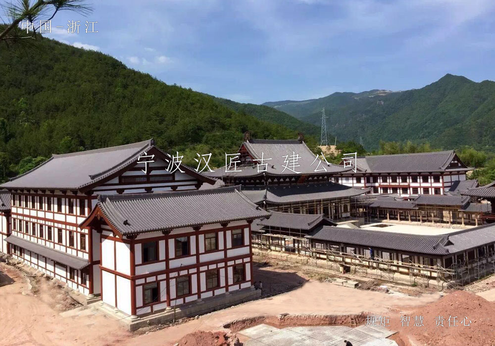 寺院建筑工程施工(圖1) 寺院建筑工程施工(圖1)